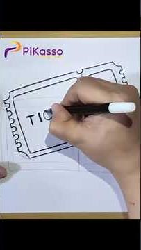 How to Draw a Movie Tickets in The Right Way