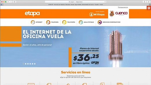 ETAPA EP recuerda a la ciudadanía que puede consultar las planillas de sus servicios en línea únicamente ingresando a www.etapa.net.ec Aquí te mostramos cómo hacerlo 👆 #EtapaContigo #CuencaUnida Municipio Cuenca Pedro Palacios Cuenca Unida | ETAPA EP