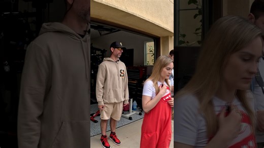 Blind guy describes color to blind girl #shorts