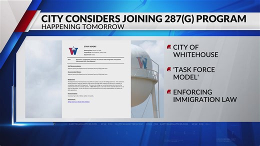 City of Whitehouse to consider joining ICE’s 287(g) program