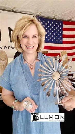 Ultimate Upcycling! 🩶 Repurposed silverplate to Elevate your Everyday! #vintage #silver #diy