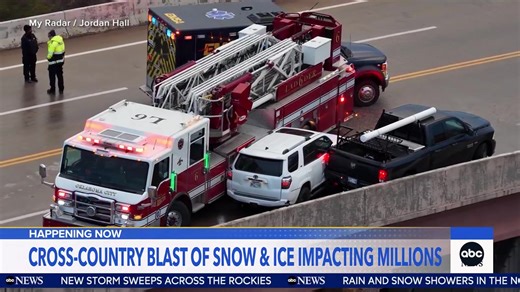 Millions across the Midwest and Northeast are under winter weather alerts as a powerful storm pushes east. Janai Norman reports. | Good Morning America