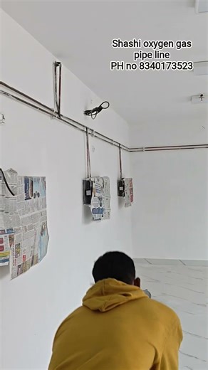 Shashi oxygen gas pipe line. contact number 8340173523.