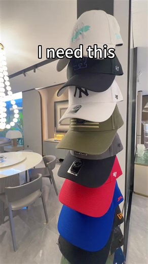 This hat organizer is a must for the guys who have a hat collection 😅. So much more organized and easy to see your hat 🧢 #tiktokshopholidayhaul #sellerclearance #tiktokclearance #hatrack #hatorganizer