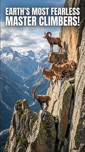 Mountain Goats and Ibex: Master Climbers of the Wild 🏔️