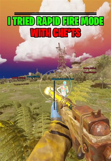 I love infinity ammo with ch*ats #rustgame #rusttok #rustcheats