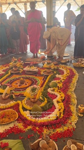 MahaChandika Homa Purnshuti 2026 Durgaastami #acharyaarunprakash #jeevanayoga