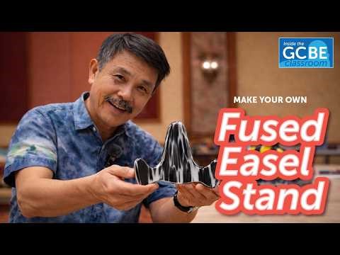 Fusing Easel Stands | Functional Display Ideas for Glass Art