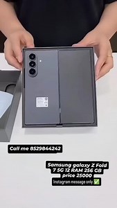 Call me 8529844242 Samsung galaxy Z Fold 7 5G 12 RAM 256 GB #samsung#foldingknife #viralvideo #iphone #gift #trendingvideo #goodvibes #video #trending #viral #tranding #trendingsongs | Manish Jain