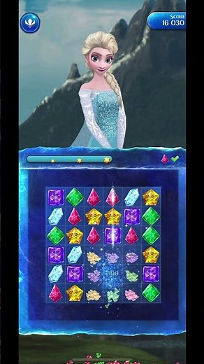 Frozen Free Fall Gameplay | Disney Frozen Game #shorts #gaming #disney #frozen