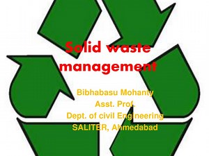 Solid waste management - SlideServe