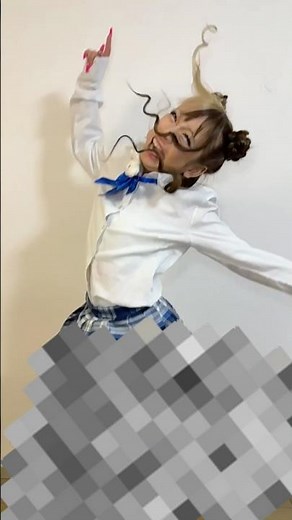 放課後アオハル学園 さんの動画にコギャルも挑戦してみたよ😳🙌🏻 We took on the challenge too.