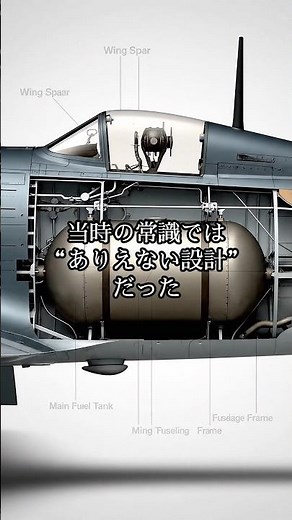 This is why the Zero fighter's design was so flawed.