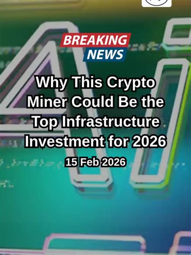 AI Could Dominate Infrastructure in 2026 As global demand for artificial intelligence accelerates, a surprising group of companies is emerging as one of the most compelling infrastructure plays for 2026: crypto miners pivoting into AI and high-performance computing (HPC). Go here to find out what tools we are using each day to be successful in our business. https://versaaihub.com/resources/ https://versaaihub.com/media-and-entertainment/ https://www.instagram.com/versaaihub/ https://x.com/VersaA