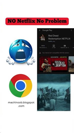 RDR Mobile: Not Compatible Error FIXED! – Any Android Phone! NO netflix needed!!