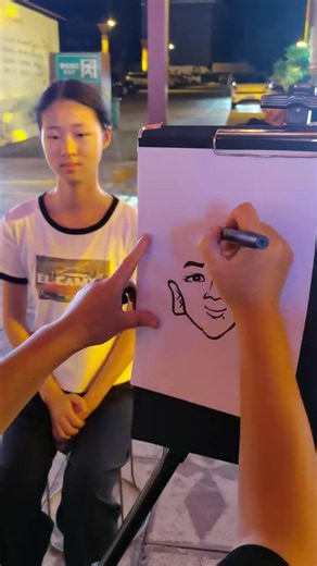 Funny Caricature Portrait Drawing | Live Street Sketch Transformation 😂 | #CaricatureArt