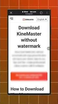🔥 Download KineMaster Latest Version 2026 | Full Tutorial 🔥#kinemaster #kinemasterpro #shorts