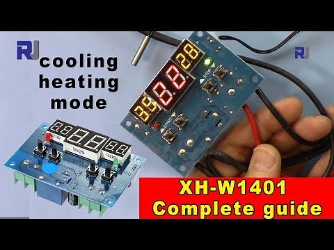 Automation XH W1401 Thermostat with Cooling mode and Heating mode