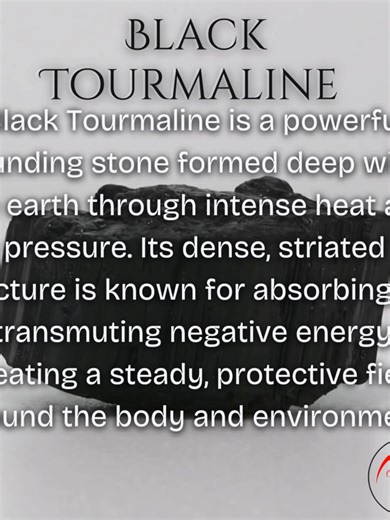 Black Tourmaline- one of the strongest protection stones on earth — formed under intense heat and pressure, built to absorb and transmute negative energy. • Protection • Grounding • Aura Clearing • Root Chakra Support 👉 Immerse in the full Crystal Meditation Search: Crystalline Dream | 432 Hz Crystal Meditation on YouTube @ChazalonMysticArts and clink the link in the bio. shop our Mystic Products. #blacktourmaline #protectionstones #healingstones #healingcrystals #crystalhealing #protectionston