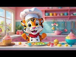 Tiger’s Tooting Tuba | Fun Tiger Cartoon for Kids | Silly Animal Music Story