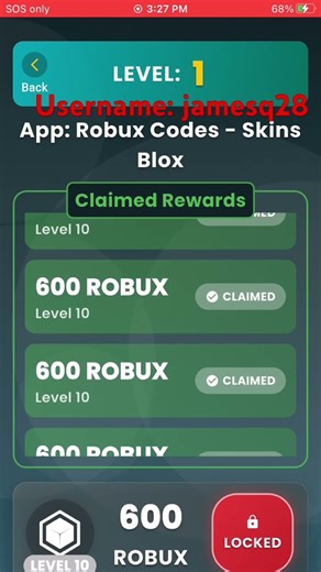 Robux claim screen recording #youtubeshorts