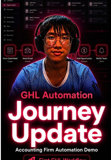Building my way into AI Automation - First Workflow #ghl #gohighlevel #automation #journey