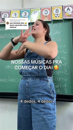 NOSSAS MÚSICAS PARA COMEÇAR O DIA! ☀️ #pedagogia #aula #escola #professora