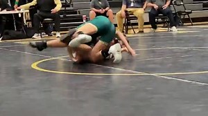 Devastating pin - she demolishes this guy