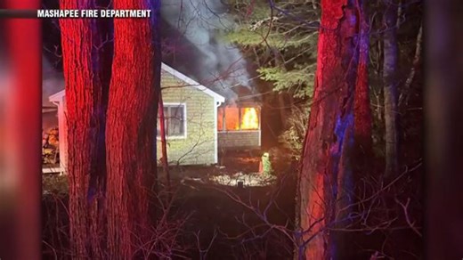 Deck fire spreads to home in Mashpee