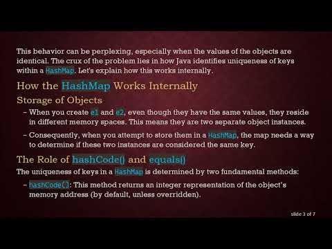 Understanding the HashMap Behavior with Class Objects in Java