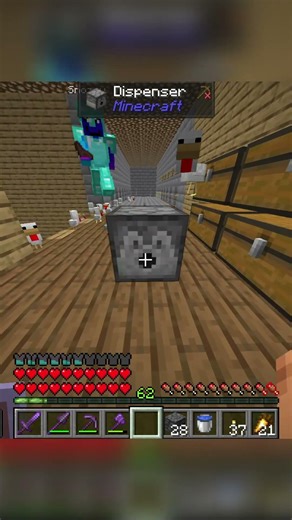 Spawning 1,000 Chickens In My Friend's Base 😂😂 #minecraftpranks #funny
