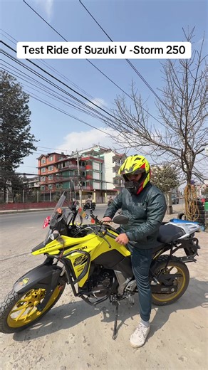 Test Ride of Suzuki V-Storm 250