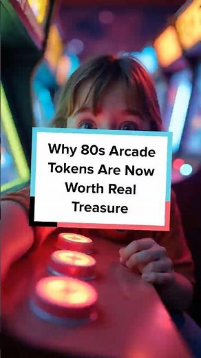 Why 80s Arcade Tokens Are Now Worth Real Treasure