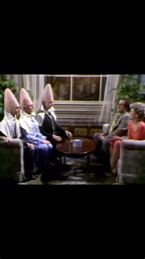 Belushi meets the Coneheads. | John Belushi