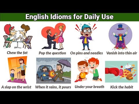 English Idioms for Daily Use | Useful Idioms & Phrases to Speak Fluently