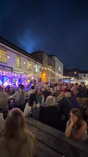 A proper Cornish evening in Falmouth 🎶⚓️ @oldtimesailors had everyone singing and dancing to shanties, with Betty Stogs making an appearance to keep the crowd smiling. Pure Cornwall spirit! 🌊✨ Captured by us at Morva Media Co. #cornwall #seashanty #oldtimesailors #bettystogs #falmouth #cornwall #falmouthweek #falmouthcornwall | Morva Media Co.