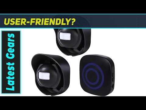 `Best Wireless Driveway Alarm? Waterproof Motion Sensor Test!