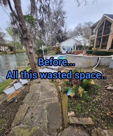 Ultra Custom Pools | ✨ Backyard Transformation Alert! ✨ Check out this before & after ➡️ What started as a yard full of random elevation changes and wasted... | Instagram