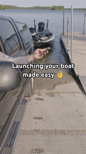 Press the easy button at launch 🤌 #MinnKota