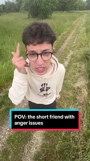 POV: The Short Friend with Anger Issues