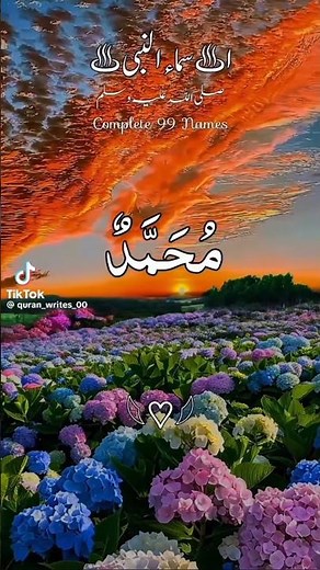 #muhammad #Ahmad #Haamid #qasim "99 names of Prophet Muhammad #islamicvideo #adab #islamicpreacher❤❤