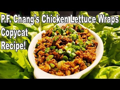 P F Chang's Lettuce Wraps Copycat