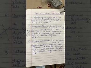 Distributed database management system Architecture:homogenous and heterogeneous