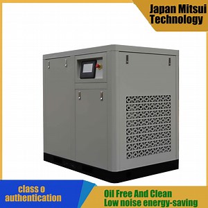 [Hot Item] Oil Free VSD Motor 15kw Low Noise Air Compressor Screw Type Compressor for Mask Machine