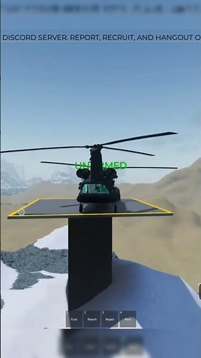 Simple chinook landing in Blizzard Helicopter Practice!