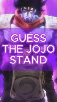 CAN YOU guess the JOJO STAND | part 1