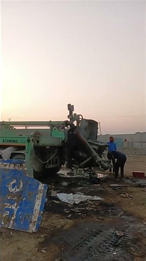 Schwing concrete pump maintenance