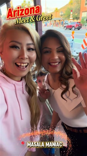 🥗🥩🌯🍟Raina Huang🍔🍗🍕🥙 on Instagram: "Thank you for the amazing day Arizona 🥰 can’t wait to see yall in Tuscan tomorrow @sageandbarrelcrafteatery @paladinositalian @saltsugartaqueria_ @masalamaniacmill"