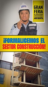 63K views · 1.3K reactions | En el Perú, miles de obras se realizan sin la asesoría adecuada. Por eso, Sodimac y Maestro lanzan la Gran Feria de Capacitación para Especialistas en Construcción.  Este 6 de septiembre en Arequipa  De 10:00 a.m. a 7:00 p.m. Capacítate, formalízate y construyamos juntos un futuro más seguro. ✅ Inscríbete GRATIS aquí  https://www.sodimac.com.pe/sodimac-pe/content/LGF-Arequipa #publicidad #sodimac #arequipa | Ingeniería para ti | Facebook