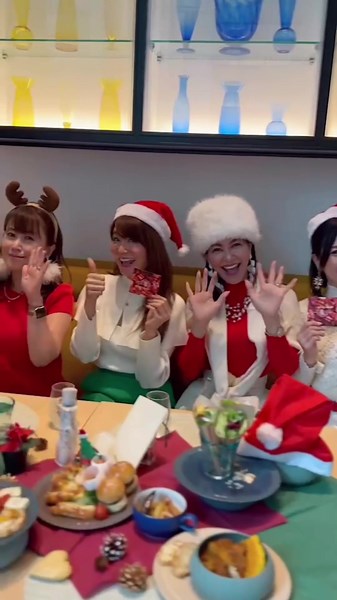 50代楽しんでまーす💓#ビュッフェ #40代 #50代 #クリスマス#クリスマスビュッフェ #anaクラウンプラザホテル大阪 @acoco🫦 @yukinko_710 @kazurin